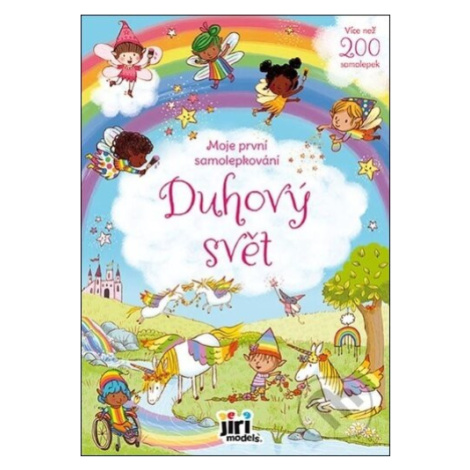 Moje první samolepkování Duhový svět - kniha z kategorie Samolepky JM - Jiří Models