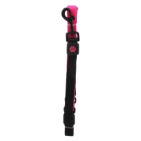 Vodítko Active Dog Bungee Neoprene M růžové 2x120cm