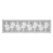 Žakárový ubrus - běhoun JULIANA různé rozměry šedá MyBestHome Rozměr: 120x160 cm