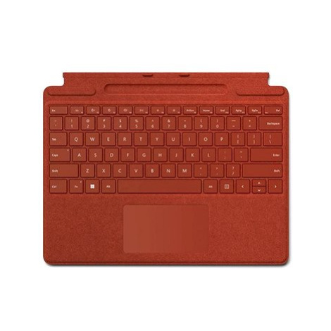 Microsoft Surface Pro 10/Pro 8/Pro 9 Signature Keyboard Poppy Red - CZ/SK