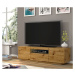 ARTBm TV stolek AURA 150 | dub artisan Variant: bez LED osvětlení