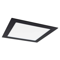 Greenlux LED Podhledové svítidlo VEGA LED/12W/230V 2900/3900/5800K 17,5x17,5 cm černá