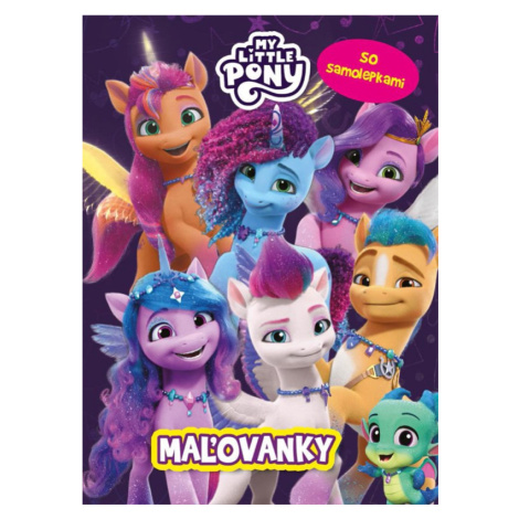 My Little Pony - Maľovanky so samolepkami