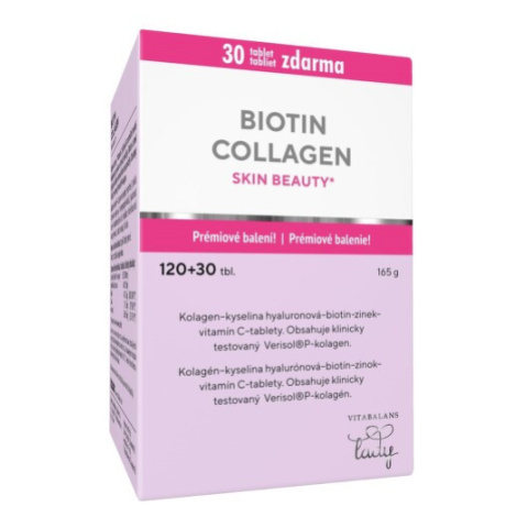Biotin Collagen Skin Beauty tbl.120+30 VITABALANS