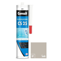 Ceresit Sanitární silikon CS 25 šedý, 280 ml