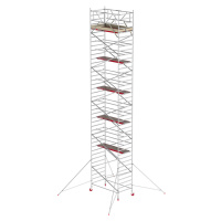 Altrex Široké pojízdné lešení RS TOWER 42, dřevěná plošina, délka 2,45 m, pracovní výška 13,20 m