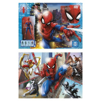 Puzzle Spiderman Do akce 2x60 dílků