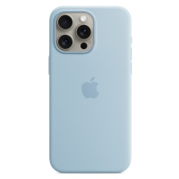 Apple iPhone 15 Pro Max Silikonový kryt s MagSafe světle modrý MWNR3ZM/A Světle modrá