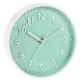 SEGNALE Nástěnné hodiny ručičkové 20 cm zelená KO-837000760zele