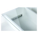 KONSIMO Konferenční stolek FRISK skleněná deska bílý 90 x 35 x 60 cm