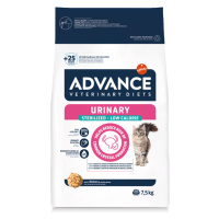 Advance Veterinary Diets Cat Urinary Sterilized Low Calorie - 7,5 kg