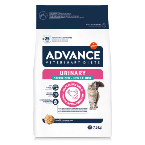 Advance Veterinary Diets Cat Urinary Sterilized Low Calorie - 7,5 kg Affinity Advance Veterinary Diets