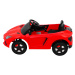 Mamido Elektrické autíčko Future EVA kola červené BBH-1188