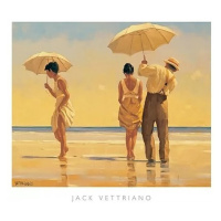 Umělecký tisk Jack Vettriano - Mad Dogs, (80 x 60 cm)