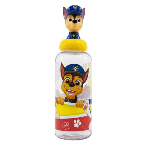 STOR - Plastová 3D láhev s figurkou PAW PATROL, 560ml, 74858