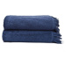 Sada 2 námořnicky modrých osušek ze 100% bavlny Bonami Selection, 70 x 140 cm