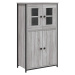 vidaXL Skříň highboard šedá sonoma 62 x 32 x 106,5 cm kompozitní dřevo