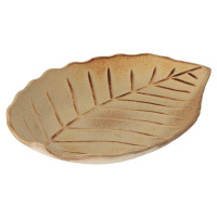 Tác z lisovaného dřeva - bukový list
