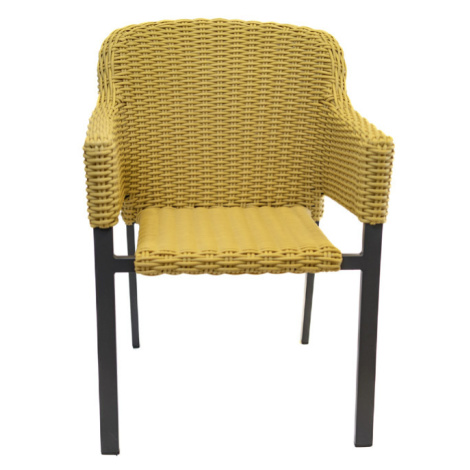 Žluté zahradní židle
