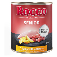 Rocco Senior 6 x 800 g - kuřecí s bramborami