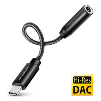 AXAGON ADA-HC, Hi-Res DAC audio adapter, 384kHz/32bit stereo, USB-C to 3.5mm jack