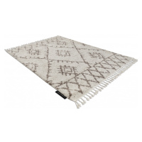 Kusový koberec Berber Fez G0535 cream and brown 140x190 cm