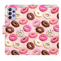 iSaprio flip pouzdro Donuts Pattern 03 pro Samsung Galaxy A52 / A52 5G / A52s