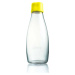 Žlutá skleněná lahev ReTap, 500 ml
