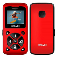 EVOLVEO EasyPhone ID červená