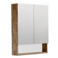 Zrcadlová skříňka SAT Cubeway 60x14x72 cm lamino dub wellington GALCU60DW