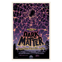 Ilustrace Dark Matter (Retro Movie) - Space Series (NASA), 26.7 × 40 cm