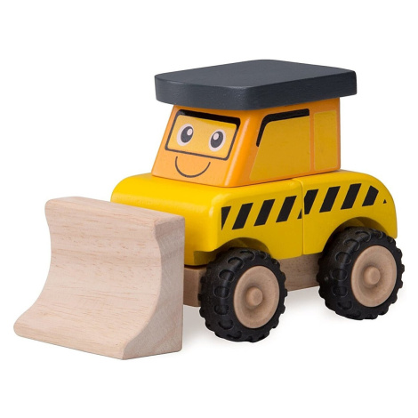 Wonderworld Dřevěný mini buldozer