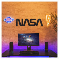 Nalepovací logo ze dřeva - NASA