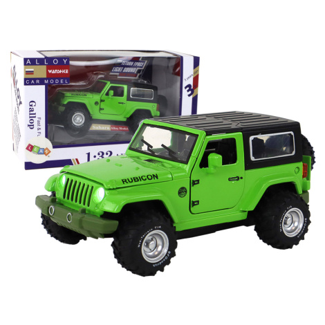 mamido  Terénní auto s frikčním pohonem kovové 1:32 zelené