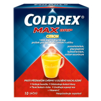 COLDREX MAXGrip Citron horký nápoj 10 sáčků