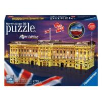 Ravensburger 12529 puzzle 3d buckinghamský palác noční edice, 216 dílků