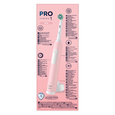 Oral-B Pro Series 1 elektrický zubní kartáček pink