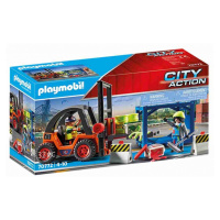 Playmobil 70772 vysokozdvižný vozík s nákladem