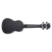 Cascha HH 2262 Premium Mahogany Ukulele Set Black