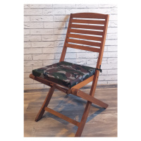 Zahradní podsedák na židli GARDEN color khaki 40x40 cm Mybesthome