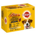 PEDIGREE Pouch Adult výběr drůbežího masa v kombinovaném balení 24 × 100 g