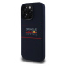 Oracle Red Bull Racing Silicone Horizontal Logo MagSafe kryt iPhone 16 Pro modrý