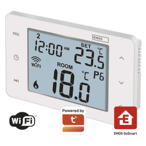 Pokojový programovatelný drátový WiFi GoSmart termostat P56201 EMOS