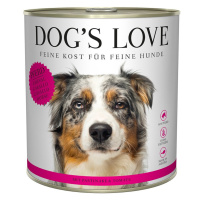 DOG'S LOVE ADULT koňské maso 12 × 800 g