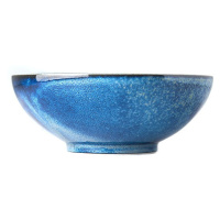 Modrá keramická miska MIJ Indigo, ø 21 cm