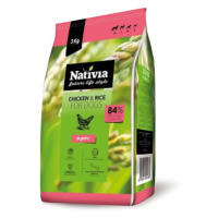 Nativia Puppy - Chicken & Rice 3 kg