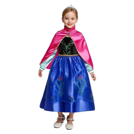 FunCo Dětský kostým 110/116 - Anna Frozen OPBH1353