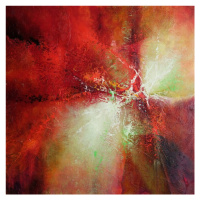 Ilustrace energy in red, Annette Schmucker, 40x40 cm