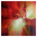 Ilustrace energy in red, Annette Schmucker, (40 x 40 cm)
