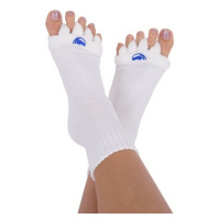 Popron.cz Adjustační ponožky White - L (vel. 43+)